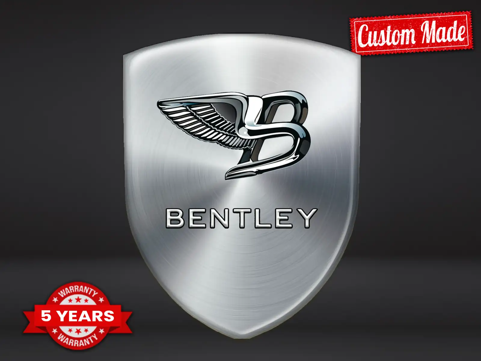 Bentley Fensteraufkleber Auto Sportlich Premium Anpassbar